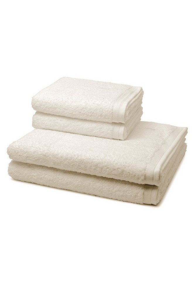 Möve Handtuch Set Superwuschel, Walkfrottee (Spar-Set, 4-St), 2 X Handtuch 2 X Duschtuch im Set - Baumwolle - Extraweiches Handtuch von Möve