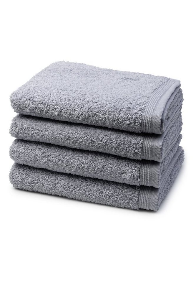 Möve Handtuch Set Superwuschel, Walkfrottee, (Spar-Set, 4-tlg), 4 X Handtuch - im Set - Baumwolle - Extraweiches Handtuch von Möve