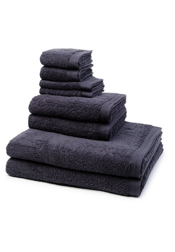 Möve Handtuch Set Superwuschel, Walkfrottee (Spar-Set, 8-St), 2 X Seif- 2 X Gäste- 2 X Dusch- 2 X Handtuch im Set - Baumwolle von Möve