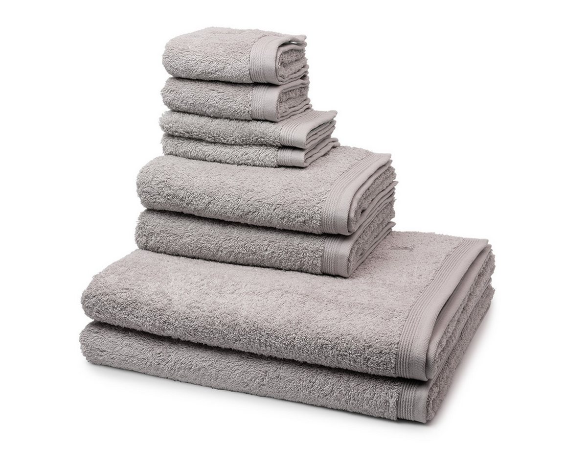 Möve Handtuch Set Superwuschel, Walkfrottee (Spar-Set, 8-St), 2 X Seif- 2 X Gäste- 2 X Dusch- 2 X Handtuch im Set - Baumwolle von Möve