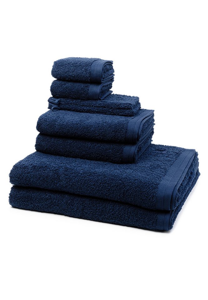 Möve Handtuch Set Superwuschel, Walkfrottee (Spar-Set, 8-St), 2 X Wasch- 2 X Gäste- 2 X Dusch- 2 X Handtuch im Set - Baumwolle von Möve