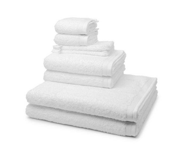 Möve Handtuch Set Superwuschel, Walkfrottee (Spar-Set, 8-St), 2 X Wasch- 2 X Gäste- 2 X Dusch- 2 X Handtuch im Set - Baumwolle von Möve