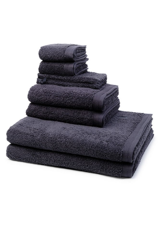 Möve Handtuch Set Superwuschel, Walkfrottee (Spar-Set, 8-St), 2 X Wasch- 2 X Gäste- 2 X Dusch- 2 X Handtuch im Set - Baumwolle von Möve
