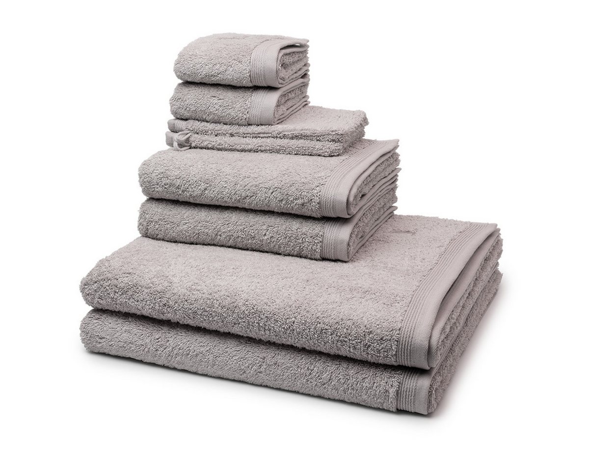 Möve Handtuch Set Superwuschel, Walkfrottee (Spar-Set, 8-St), 2 X Wasch- 2 X Gäste- 2 X Dusch- 2 X Handtuch im Set - Baumwolle von Möve