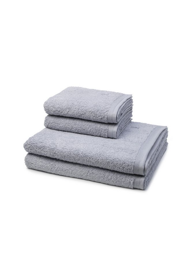 Möve Handtuch Set Superwuschel, Walkfrottee (Spar-Set, 4-St), 2 X Handtuch 2 X Duschtuch - im Set - Baumwolle von Möve