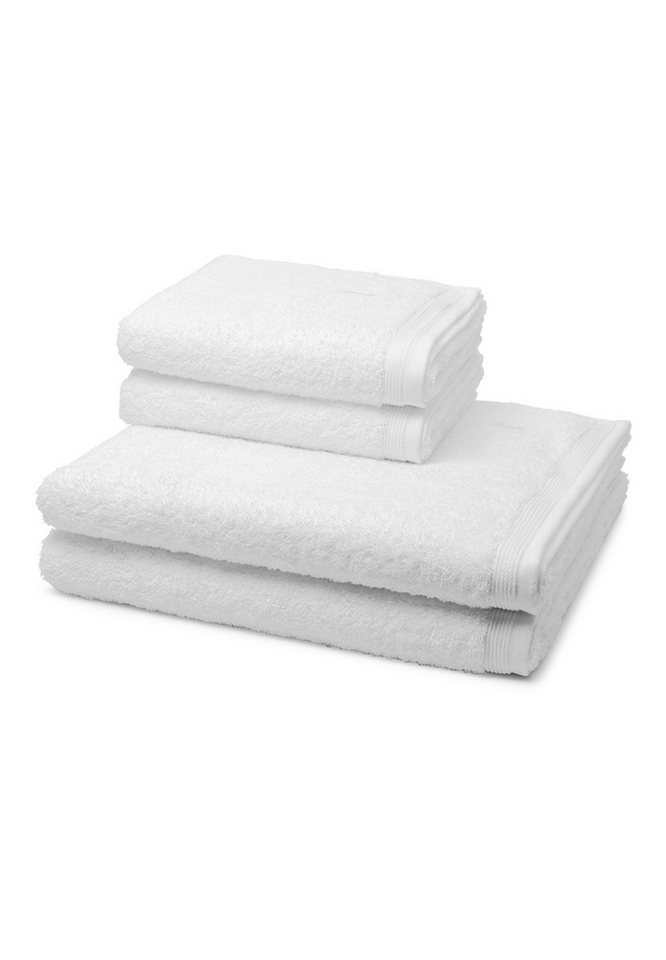 Möve Handtuch Set Superwuschel, Walkfrottee (Spar-Set, 4-St), 2 X Handtuch 2 X Duschtuch - im Set - Baumwolle von Möve