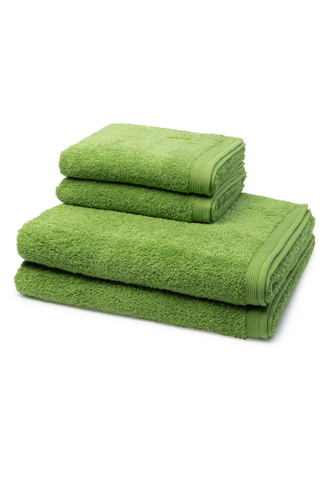 Möve Handtuch Set Superwuschel, Walkfrottee (Spar-Set, 4-St), 2 X Handtuch 2 X Duschtuch - im Set - Baumwolle von Möve