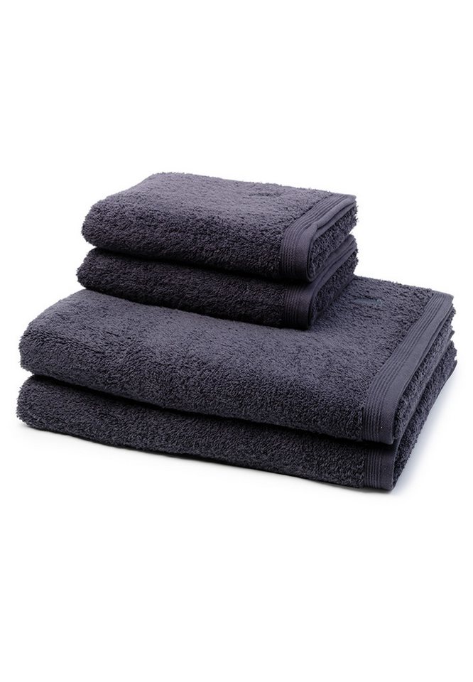 Möve Handtuch Set Superwuschel, Walkfrottee (Spar-Set, 4-St), 2 X Handtuch 2 X Duschtuch - im Set - Baumwolle von Möve