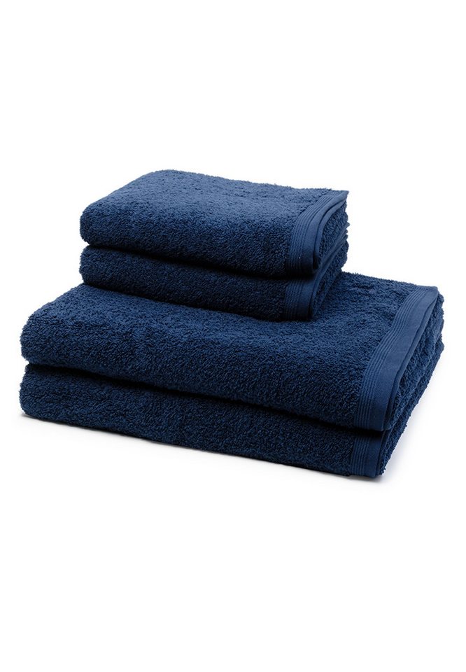 Möve Handtuch Set Superwuschel, Walkfrottee (Spar-Set, 4-St), 2 X Handtuch 2 X Duschtuch - im Set - Baumwolle von Möve