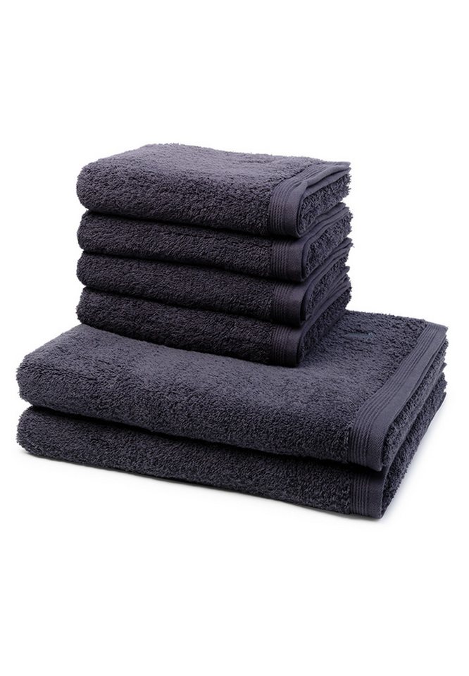 Möve Handtuch Set Superwuschel, Walkfrottee (Spar-Set, 6-St), 4 X Handtuch 2 X Duschtuch - im Set - Baumwolle von Möve