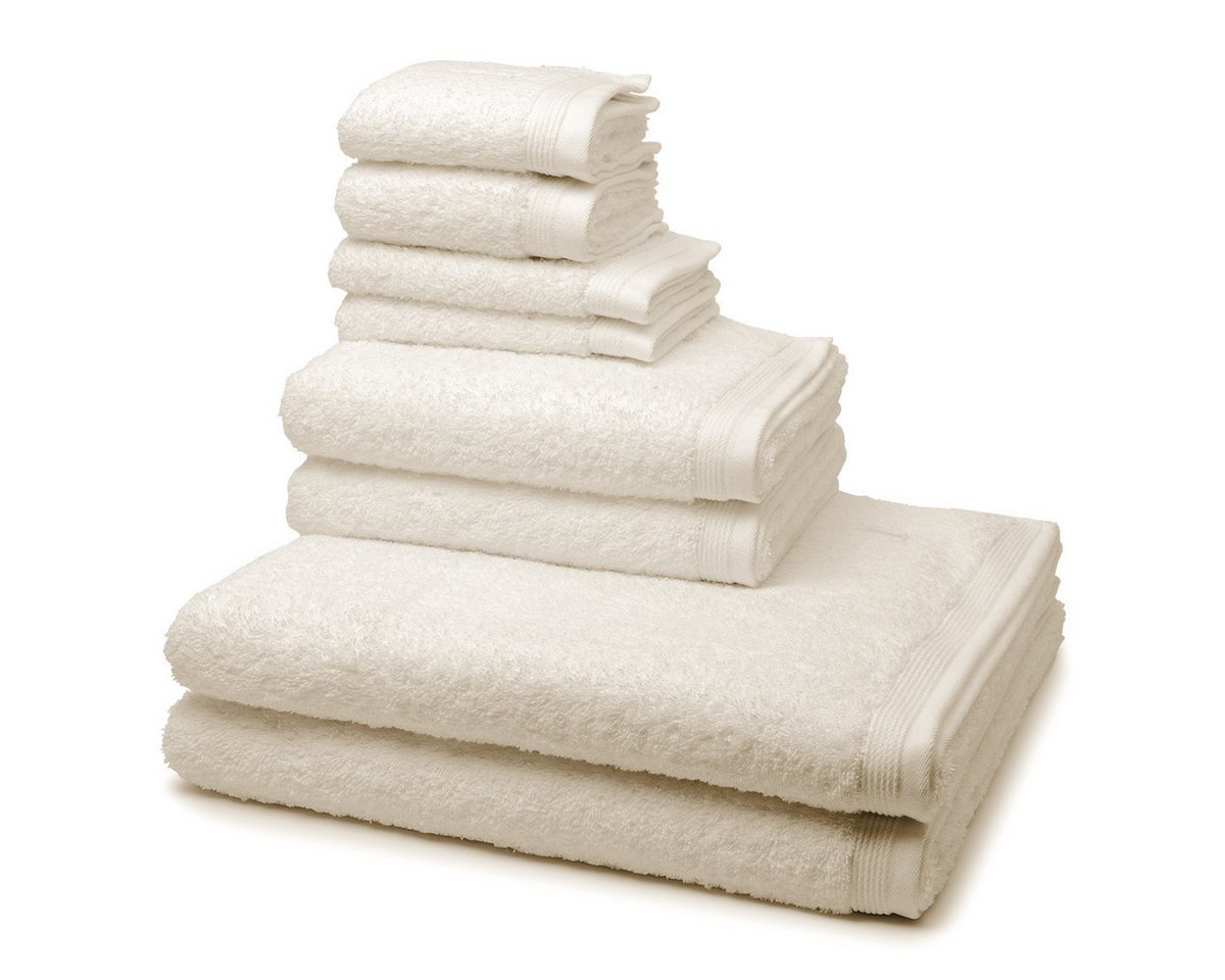 Möve Handtuch Set Superwuschel, Walkfrottee (Spar-Set, 8-St), 2 X Seif- 2 X Gäste- 2 X Dusch- 2 X Handtuch im Set - Baumwolle von Möve