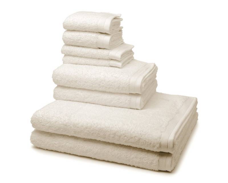 Möve Handtuch Set Superwuschel, Walkfrottee (Spar-Set, 8-St), 2 X Seif- 2 X Gäste- 2 X Dusch- 2 X Handtuch im Set - Baumwolle von Möve