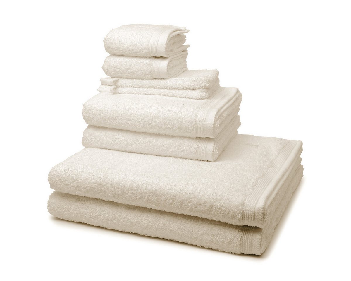 Möve Handtuch Set Superwuschel, Walkfrottee (Spar-Set, 8-St), 2 X Wasch- 2 X Gäste- 2 X Dusch- 2 X Handtuch im Set - Baumwolle von Möve