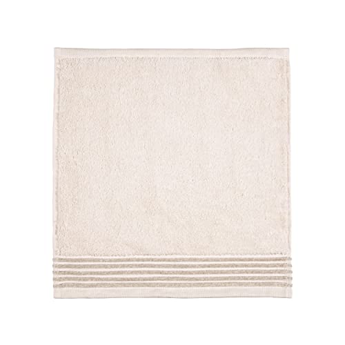 möve Wellness Seiftuch Uni mit Chenillebiesen 30 x 30 cm aus 100 % Baumwolle (Spinair), nature von Möve