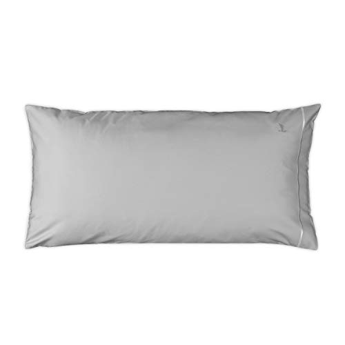 Möve Luxury Kopfkissenbezug, Grey, 80 x 40 cm von Möve