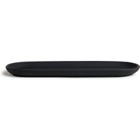 Möve Seifenablage "Black Velvet", aus mattschwarz beschichteter Keramik von Möve