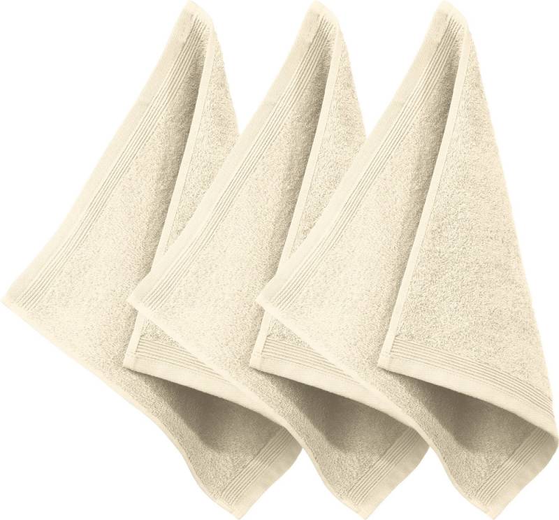 Möve Seiftuch Seiftuch "Superwuschel" 3er-Pack, Frottier, Walk-Frottier Uni von Möve