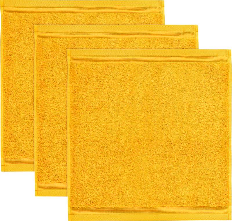 Möve Seiftuch Superwuschel, (Set, 3-St), Seiftuch Set mit Bordüre, 100% Premium Cotton Baumwolle, weich von Möve