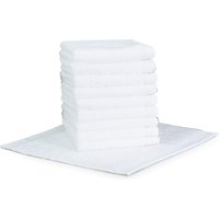 Möve Seiftuch "Superwuschel", (Set, 10 tlg., 10-er Set), Seiftuch Set mit Bordüre, 100% Premium Cotton Baumwolle, weich von Möve