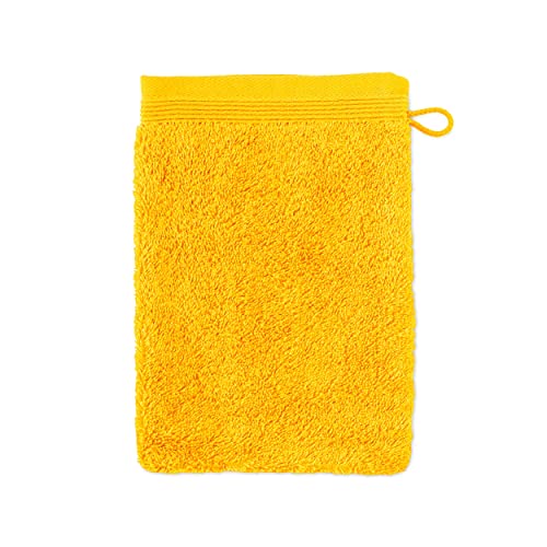 möve Superwuschel Waschhandschuh 20 x 15 cm aus 100% Baumwolle, gold möve Superwuschel Waschhandschuh 20 x 15 cm aus 100% Baumwolle, gold von Möve