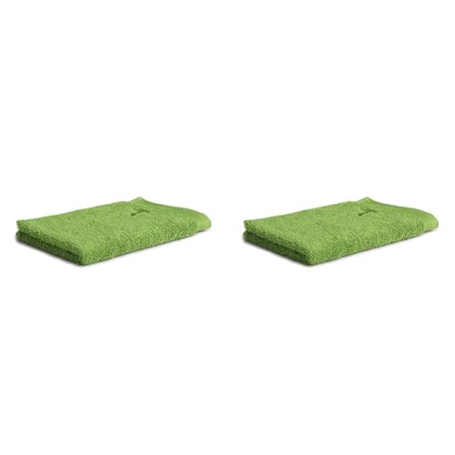 Möve Superwuschel Gästetuch, 100% Baumwolle, Peridot, 30 x 50 cm (Packung mit 2) von Möve