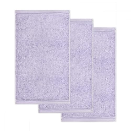 Möve Superwuschel Gästetuch 30 x 50 cm aus 100% Baumwolle, Lilac 3er Set von Möve