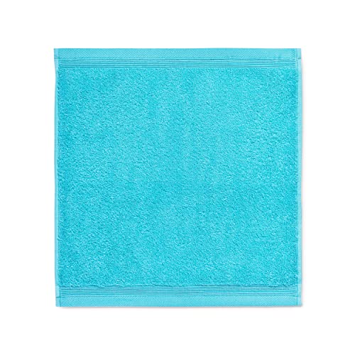 möve Superwuschel Seiftuch, 100% Baumwolle, Turquoise, 30 x 30 cm von Möve