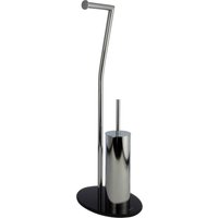 Möve Toilettenpapierhalter "Stand", mit hochwertig verchromtem Toilettenpapierhalter von Möve