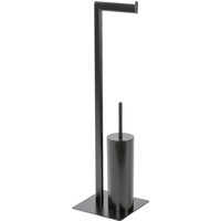 Möve Toilettenpapierhalter "Velvet" schwarz, beschichtetes Metall Möve Toilettenpapierhalter "Velvet" schwarz, beschichtetes Metall von Möve