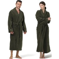 Möve Unisex-Bademantel "ideal für Sauna & Spa, Hotelbademantel, Morgenmantel", (1 St.) von Möve