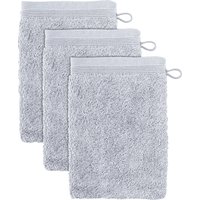 Möve Waschhandschuh "Superwuschel", (Set, 3 tlg., 10-er Set), Waschhandschuh Set mit Bordüre, 100% Premium Cotton Baumwolle, weich von Möve