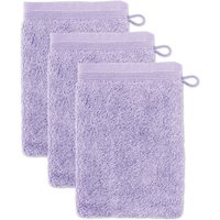 Möve Waschhandschuh "Superwuschel", (Set, 3 tlg., 10-er Set), Waschhandschuh Set mit Bordüre, 100% Premium Cotton Baumwolle, weich von Möve