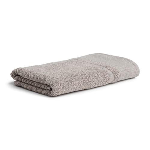 Möve Wellbeing Perlstruktur mit Biesen Duschtuch 67 x 140 cm, Handtuch - Made in Germany, 85% Bio-Baumwolle 15% Leinen, Cashmere von Möve