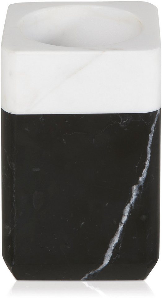 Möve Zahnbürstenhalter Black & White, Marmor von Möve