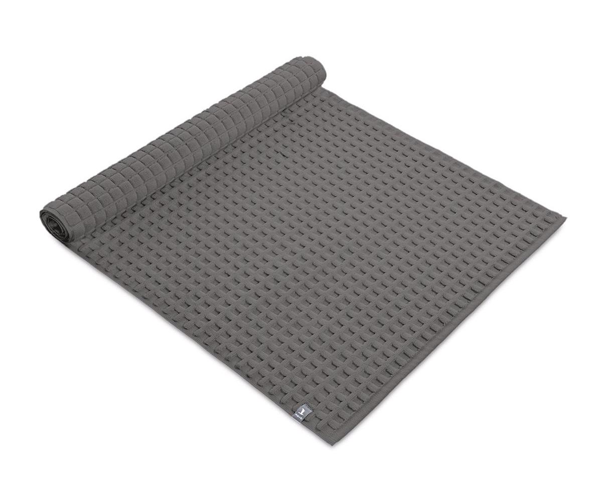 möve Piquée Badteppich Waffelstruktur 60x60cm granite möve Piquée Badteppich Waffelstruktur 60x60cm granite von Möve
