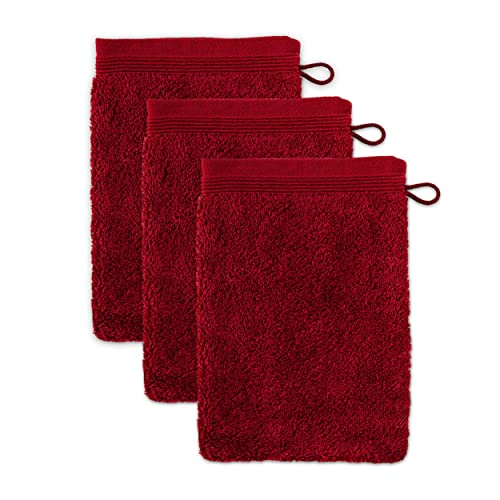 möve Superwuschel Waschhandschuh 15 x 20 cm aus 100% Baumwolle, ruby 3er Set möve Superwuschel Waschhandschuh 15 x 20 cm aus 100% Baumwolle, ruby 3er Set von Möve