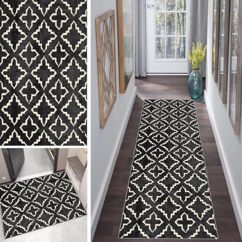 Abstrakt Läufer Teppich Lang Flur Läufer Küche rutschfest Waschbar 40x120cm Vintage Dauerhaft Läuferteppich TeppichLäufer KüchenLäufer Korridor Polyester Anpassbar Meterware Abstrakt Läufer Teppich Lang Flur Läufer Küche rutschfest Waschbar 40x120cm Vintage Dauerhaft Läuferteppich TeppichLäufer KüchenLäufer Korridor Polyester Anpassbar Meterware von Mogetal