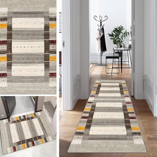 Boho Läufer Flur Lang Küche Schlafzimmer rutschfest Waschbar 40x100cm Vintage Klassisch Teppich Läufer Dauerhaft Läuferteppich KüchenLäufer Korridor Polyester Anpassbar Meterware Boho Läufer Flur Lang Küche Schlafzimmer rutschfest Waschbar 40x100cm Vintage Klassisch Teppich Läufer Dauerhaft Läuferteppich KüchenLäufer Korridor Polyester Anpassbar Meterware von Mogetal