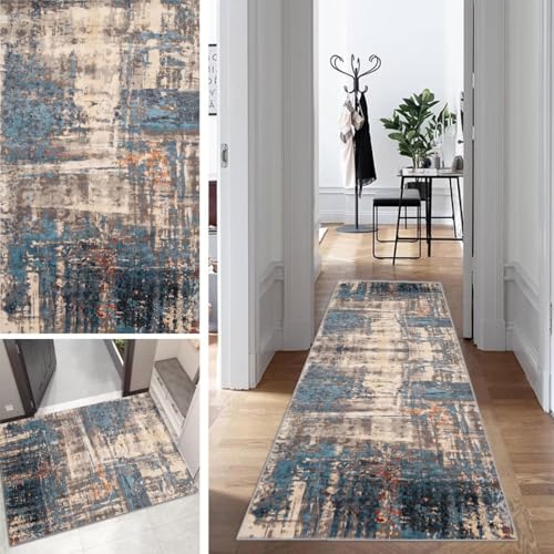 Bunt Läufer Teppich Lang Flur Läufer Abstrakte rutschfest Waschbar 60x90cm Vintage Dauerhaft Flur Läuferteppich TeppichLäufer Küchen Korridor Polyester Anpassbar Meterware Bunt Läufer Teppich Lang Flur Läufer Abstrakte rutschfest Waschbar 60x90cm Vintage Dauerhaft Flur Läuferteppich TeppichLäufer Küchen Korridor Polyester Anpassbar Meterware von Mogetal