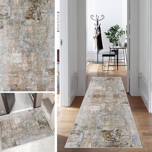 Teppich Läufer Flur Abstrakt Bunt Lang Kücheläufer Schlafzimmer Modern Teppich Läufer rutschfest Waschbar 110x180cm Dauerhaft Läuferteppich Flurläufer Korridor Polyester Meterware Teppich Läufer Flur Abstrakt Bunt Lang Kücheläufer Schlafzimmer Modern Teppich Läufer rutschfest Waschbar 110x180cm Dauerhaft Läuferteppich Flurläufer Korridor Polyester Meterware von Mogetal
