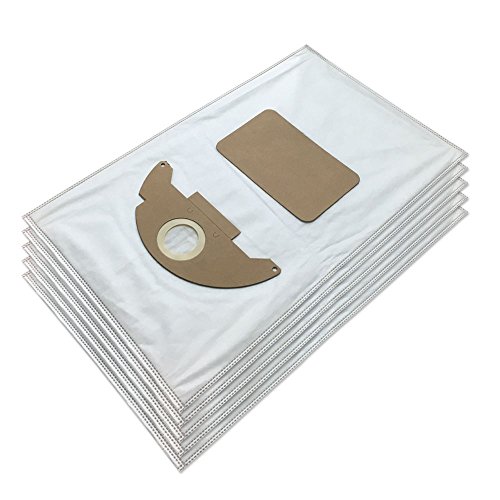 5 Mikrovlies Staubsaugerbeutel für Kärcher 2501, 2601, 3001, 3004, 6.904-143.0 Filterset, 6904-143 5 Mikrovlies Staubsaugerbeutel für Kärcher 2501, 2601, 3001, 3004, 6.904-143.0 Filterset, 6904-143 von MohMus