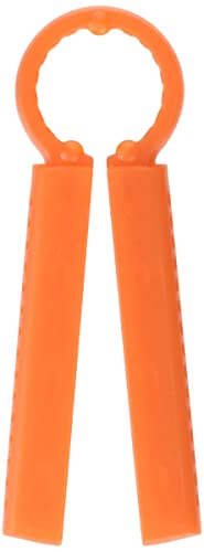 MOHA Twisty Flaschenöffner PP orange, Propylène, 12 x 5.5 x 2 cm von Moha