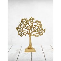 Mohanjodero Eleganter Messing Baum Des Lebens/Der Weisheit Tischdekoration Für Inneneinrichtung von MohenJodero
