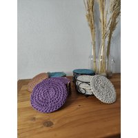 Untersetzer Für Tassen Und Gläser Gehäkelt von MohenaHandcraft