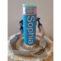 Personalisierte Wasserflaschenhülle| Einschulung| Accessoires| Flaschenhülle| Diy| Handmade|Geplottet| Neopren| Personalisieung|Geschenk von Mohrtastisch
