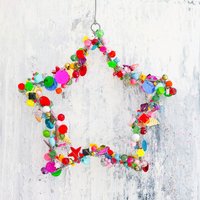 Diy Designstern Ca. 23cm - Easy To Make #moimemehamburg von MoiMemeHamburg