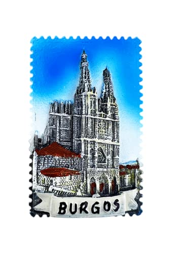 Burgos Spanien Kühlschrankmagnet, Reise-Souvenir, Kühlschrankdekoration, 3D-Kühlschrank, Magnetaufkleber, handbemalt, Bastel-Kollektion Burgos Spanien Kühlschrankmagnet, Reise-Souvenir, Kühlschrankdekoration, 3D-Kühlschrank, Magnetaufkleber, handbemalt, Bastel-Kollektion von Moiilvcla