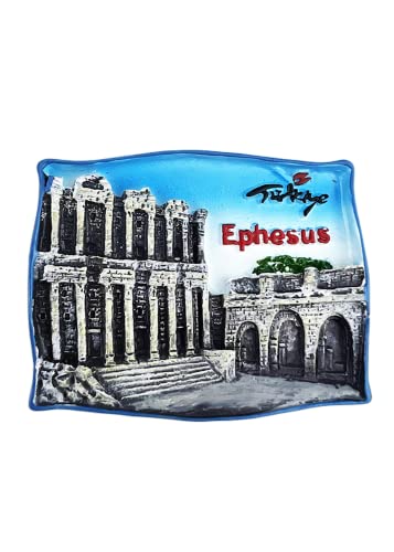 Ephesus Türkei Kühlschrankmagnet Reise Souvenir Kühlschrank Dekoration 3D Magnetaufkleber Handbemalte Bastelkollektion von Moiilvcla