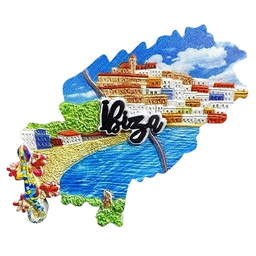 Ibiza Spanien Kreative Karte Kühlschrank Magnet 3D Reise Souvenir Kühlschrank Dekoration Magnet Aufkleber Handwerk Kollektion Ibiza Spanien Kreative Karte Kühlschrank Magnet 3D Reise Souvenir Kühlschrank Dekoration Magnet Aufkleber Handwerk Kollektion von Moiilvcla