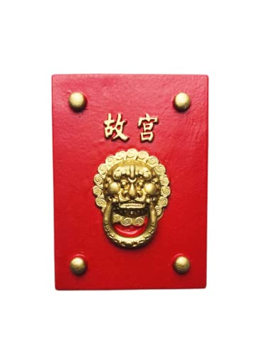 Imperial Palace Peking China Kühlschrank Magnet Souvenir Kühlschrank Dekoration 3D Magnetaufkleber Handbemalte Bastelkollektion von Moiilvcla